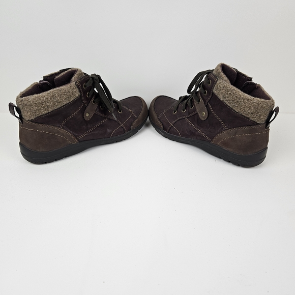 Earth Origins Women Boots Rapid Ricky Merlot Burgundy Sz 8.5 Boho Winter Cottage - Picture 4 of 8